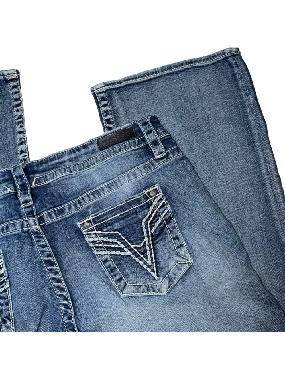Vigoss Light Blue Bootcut Jeans - Light Blue